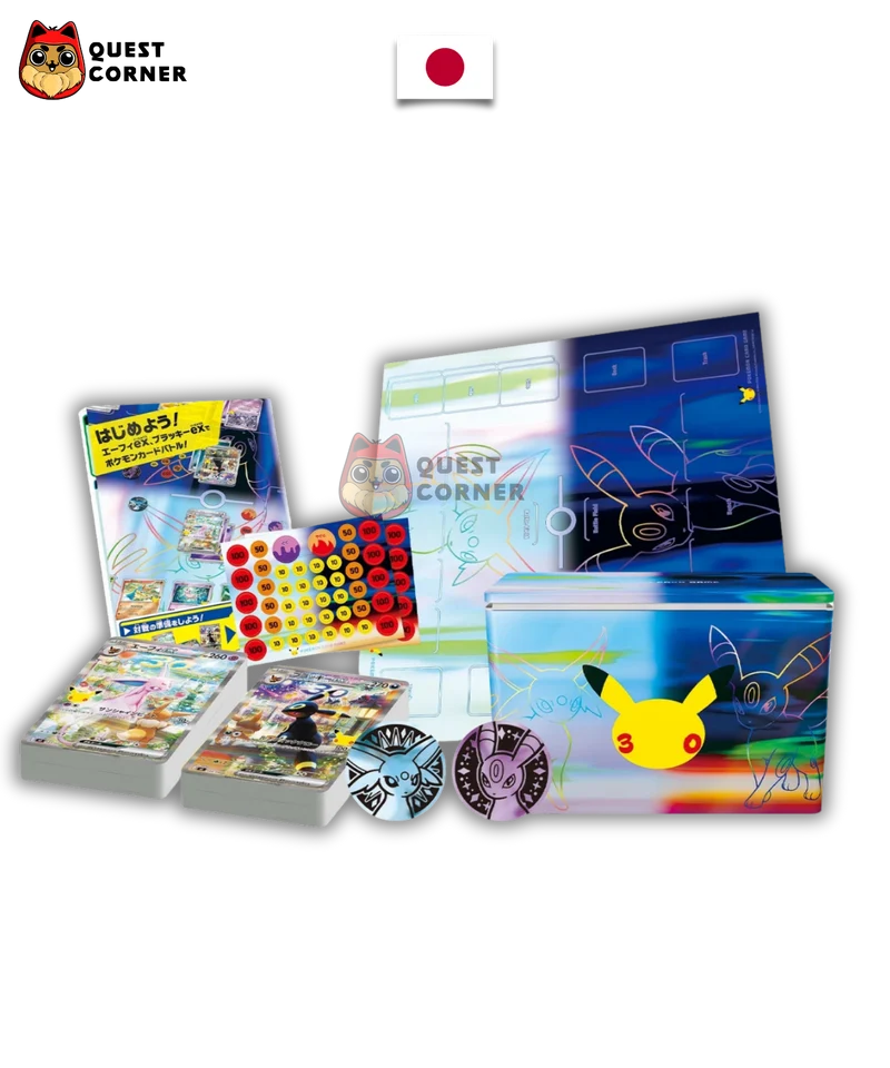 Deck Pokémon Premium - Mentali & Noctali - 30th Celebration - Japonais