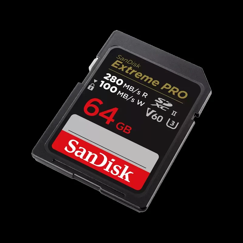 SanDisk 64GB Extreme PRO UHS-II SDXC Memory Card