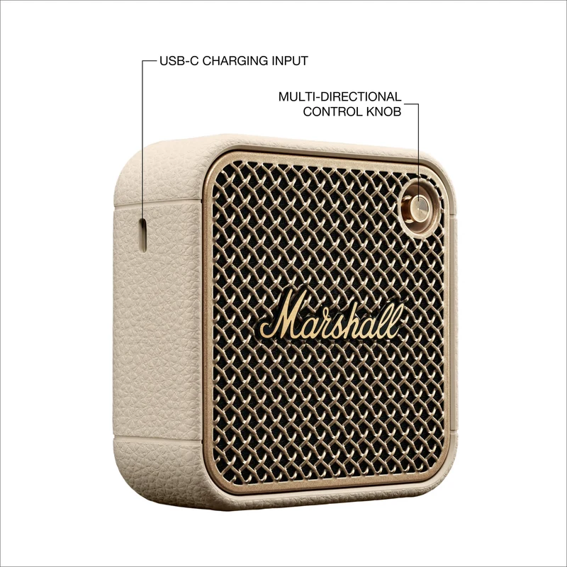 Marshall Willen II Portable Bluetooth Speaker (Cream)