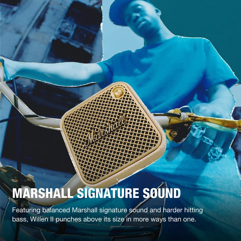 Marshall Willen II Portable Bluetooth Speaker (Cream)