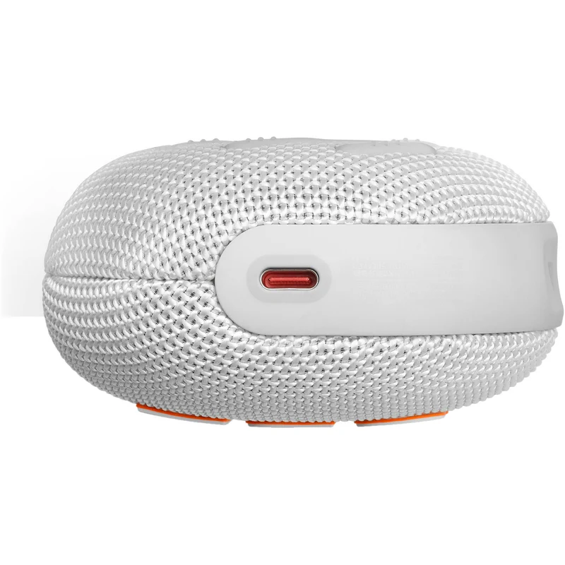 JBL Clip 5 Portable Waterproof Wireless Speaker (White)