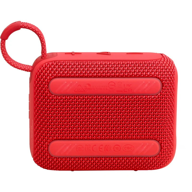 JBL Go 4 Portable Bluetooth Speaker (Red)