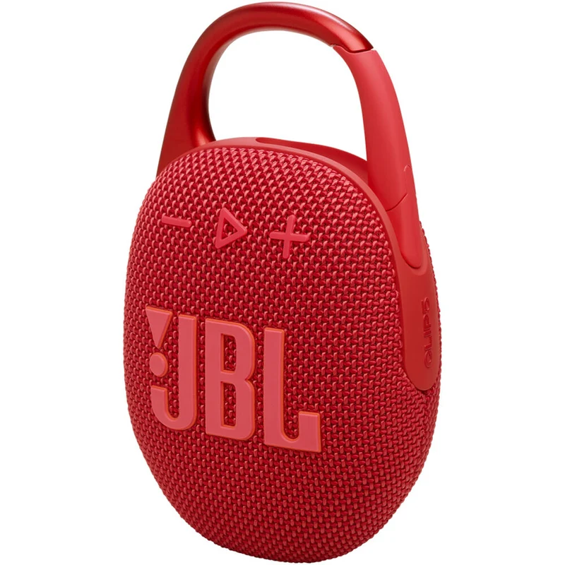 JBL Clip 5 Portable Waterproof Wireless Speaker (Red)