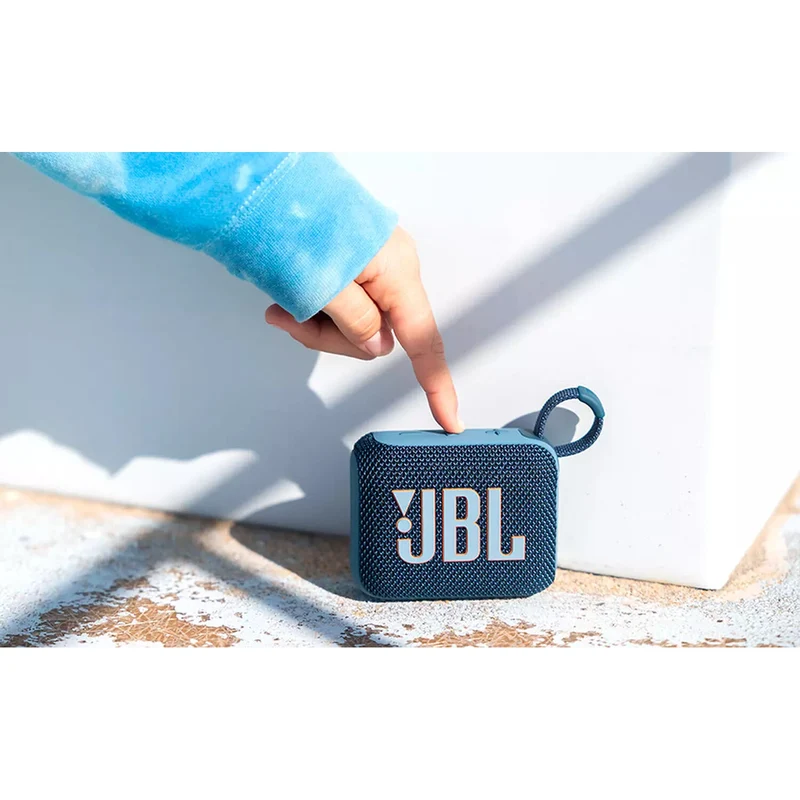 JBL Go 4 Portable Bluetooth Speaker (White)