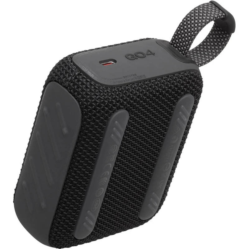 JBL Go 4 Portable Bluetooth Speaker (Black)