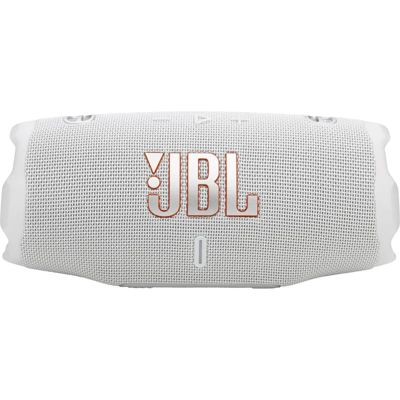 JBL Charge 6 Portable Bluetooth Speaker (White)