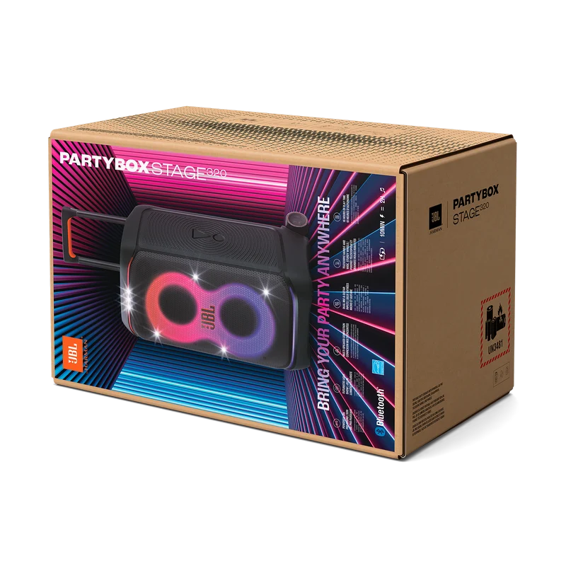 JBL PARTYBOX STAGE 320 Black