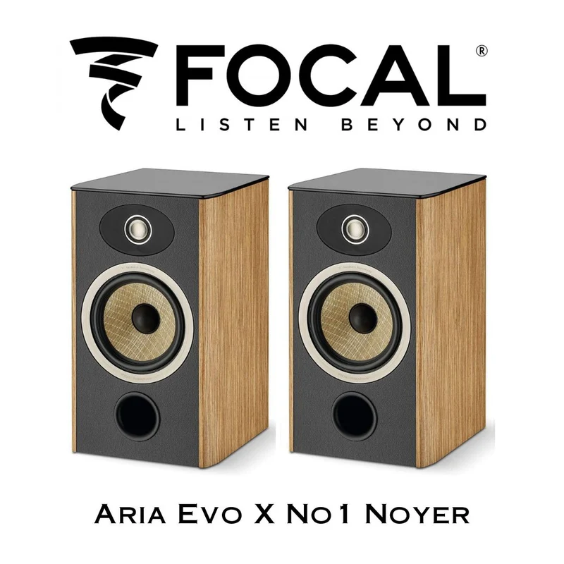 Focal Aria Evo X No 1 - Enceintes d'étagère 2 voies (La paire)