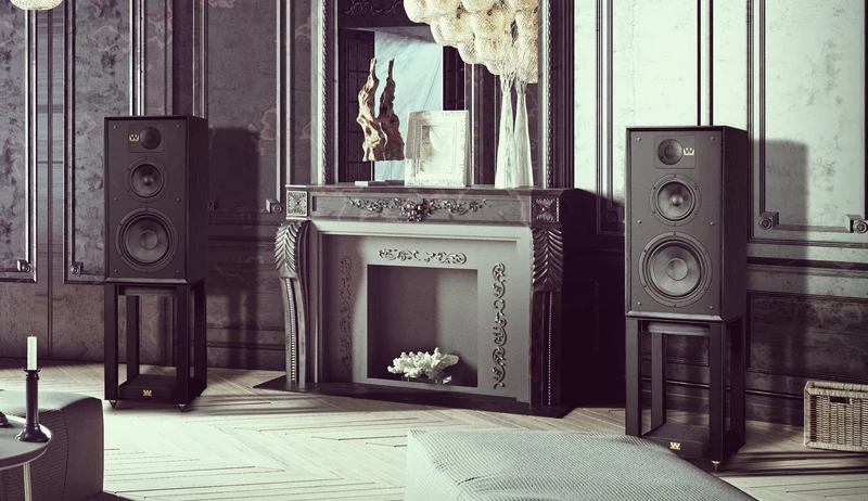 Wharfedale Linton Heritage - Combo Enceintes + Linton Stand (paire)