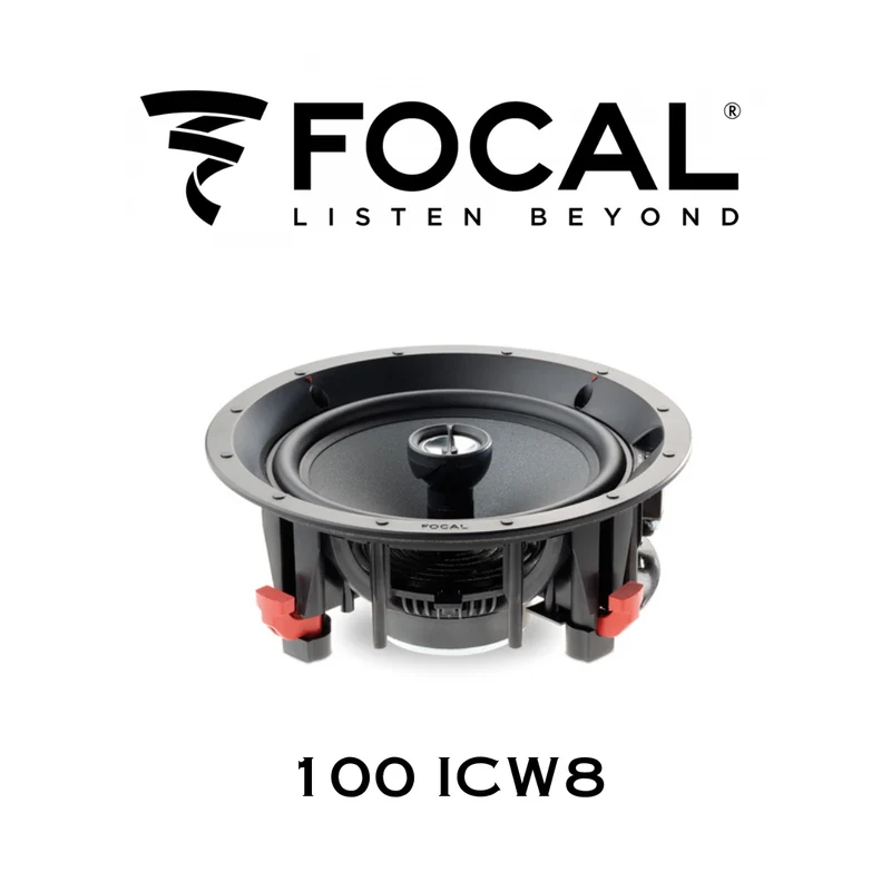Focal 100iCW8 - Enceinte encastrable 2 voies murale ou plafond 8''