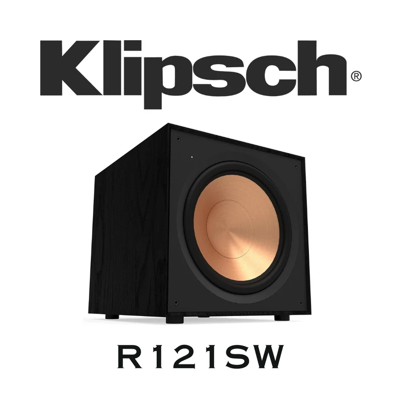 Klipsch R121SW - Caisson de basses 400 Watts haut-parleur de graves de 12''