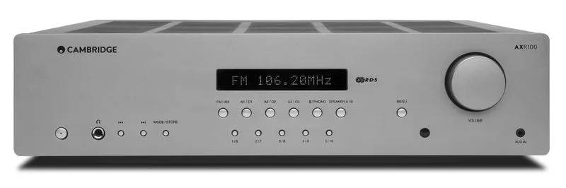 Cambridge Audio AXR100 - Récepteur stéréo 100 W/c, AM/FM, Bluetooth