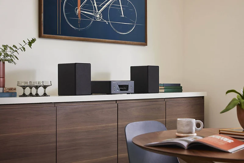 Denon CEOLRCDN12 - Récepteur stéréo 65Watts par canal, lecteur CD, tuner, Bluetooth, HEOS
