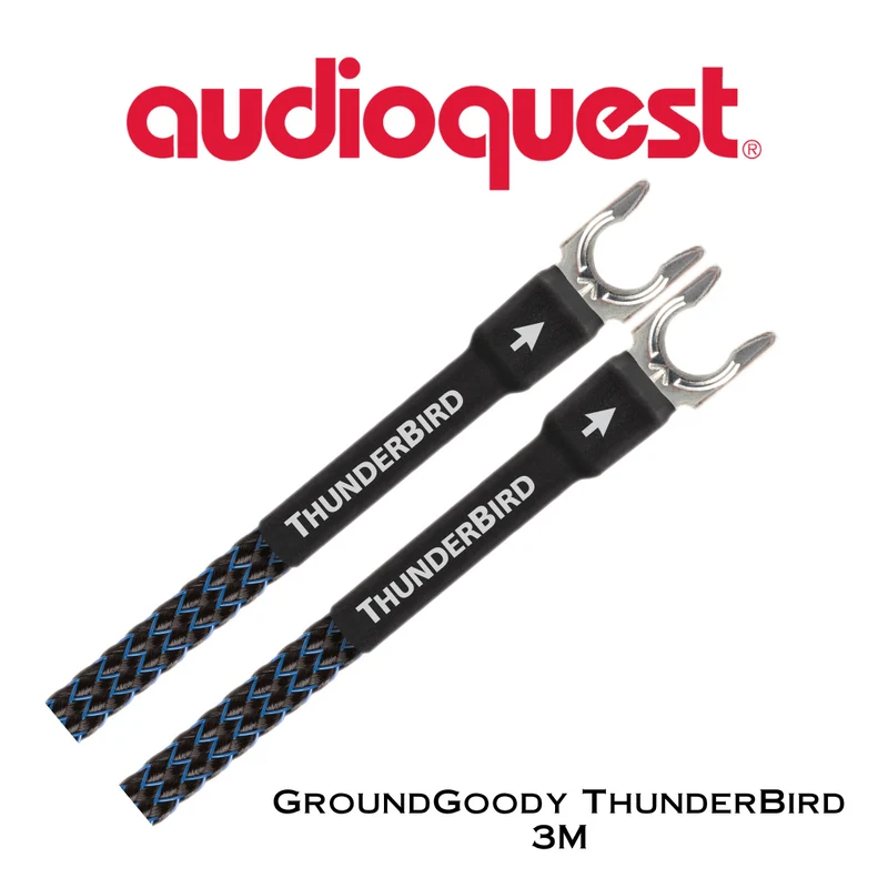 Audioquest GGBIRD - Câble de mise à la terre dissipant les RF pour table tournante