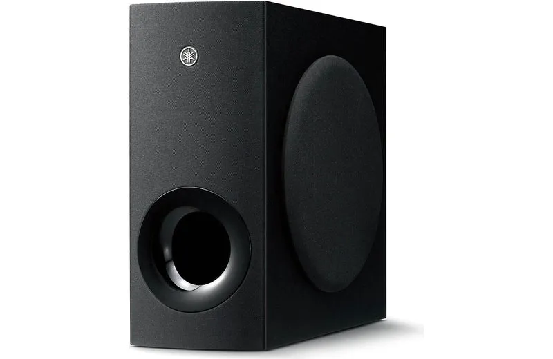 Yamaha SRB40A - Barre de son 200Watts, Dolby Atmos, Sub sans fil, Clear Voice