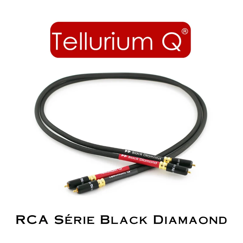 Tellurium Q BDRCA - Câbles RCA-RCA haut de gamme 1M-3M (la paire)