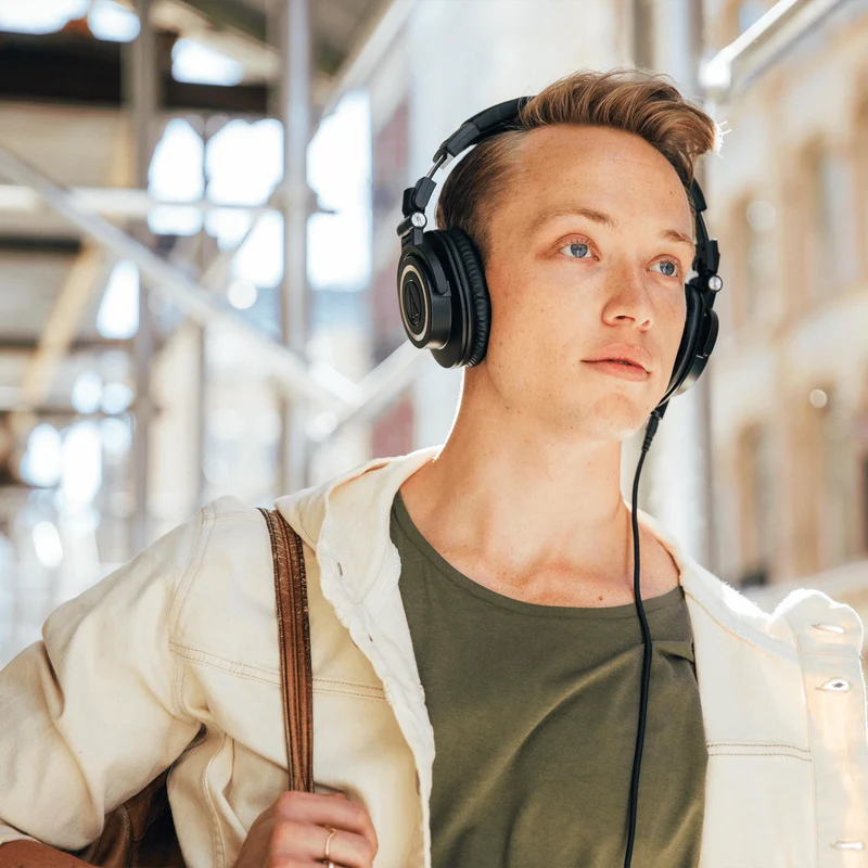 Audio-technica ATH-M50x - Casque d'écoute avec fils