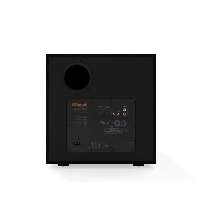 Klipsch R101SW - Caisson de basses 300 Watts haut-parleur de graves de 10''
