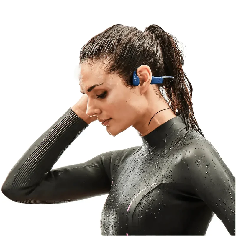 SHOKZ OpenSwim - Casque de natation Mp3 à conduction osseuse