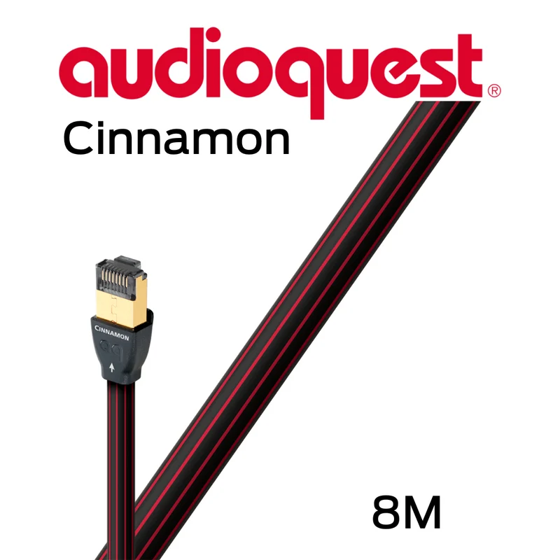 Audioquest Cinnamon - Câble réseau Ethernet 1.25% d'argent