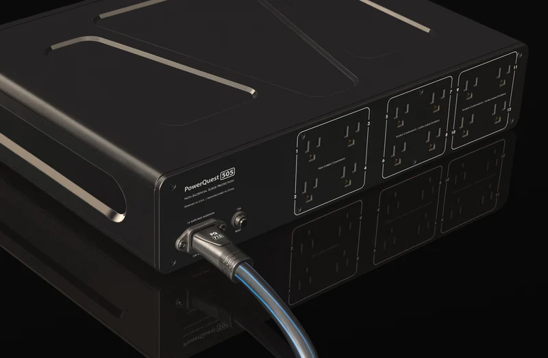 Audioquest PowerQuest PQ-505 - Barre à 12 prises + Cordon PQ-715 2M