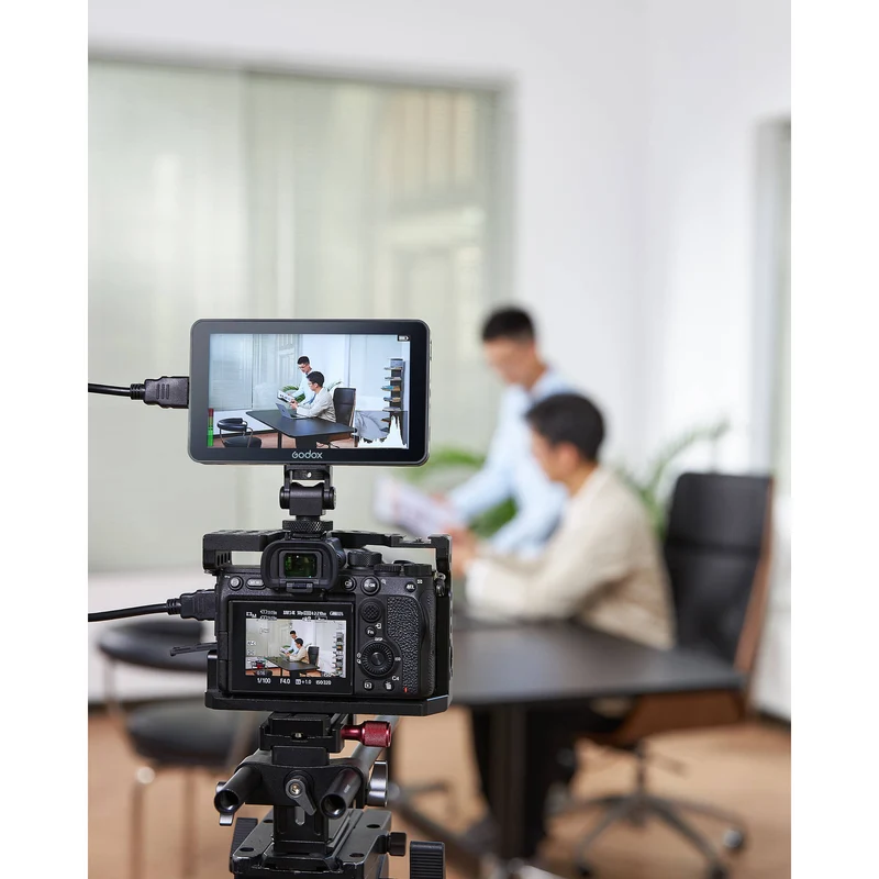 Godox GM55 5.5" 4K HDMI Touchscreen On-Camera Monitor