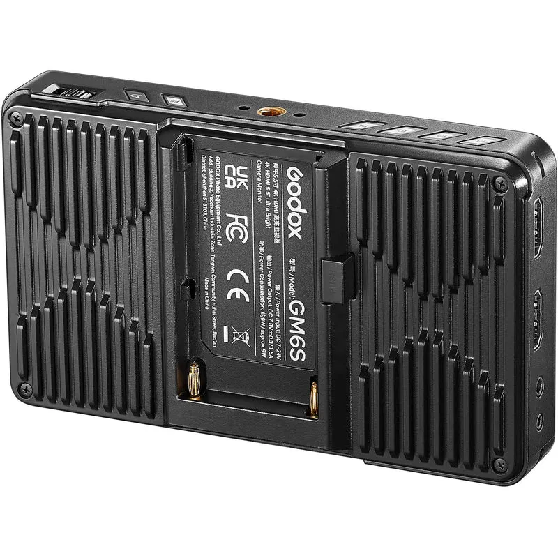 Godox GM55 5.5" 4K HDMI Touchscreen On-Camera Monitor