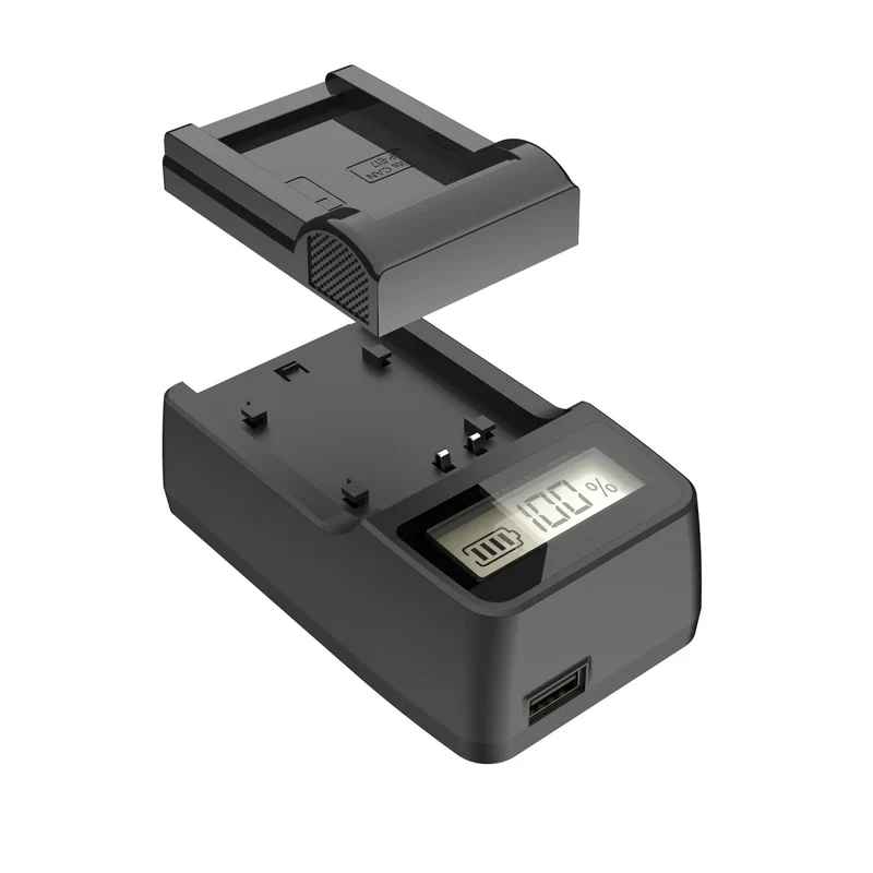Digipower Re-Fuel Travel Camera Battery Charger for Canon