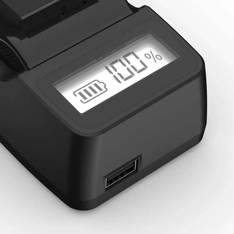 Digipower Re-Fuel Travel Camera Battery Charger for Canon