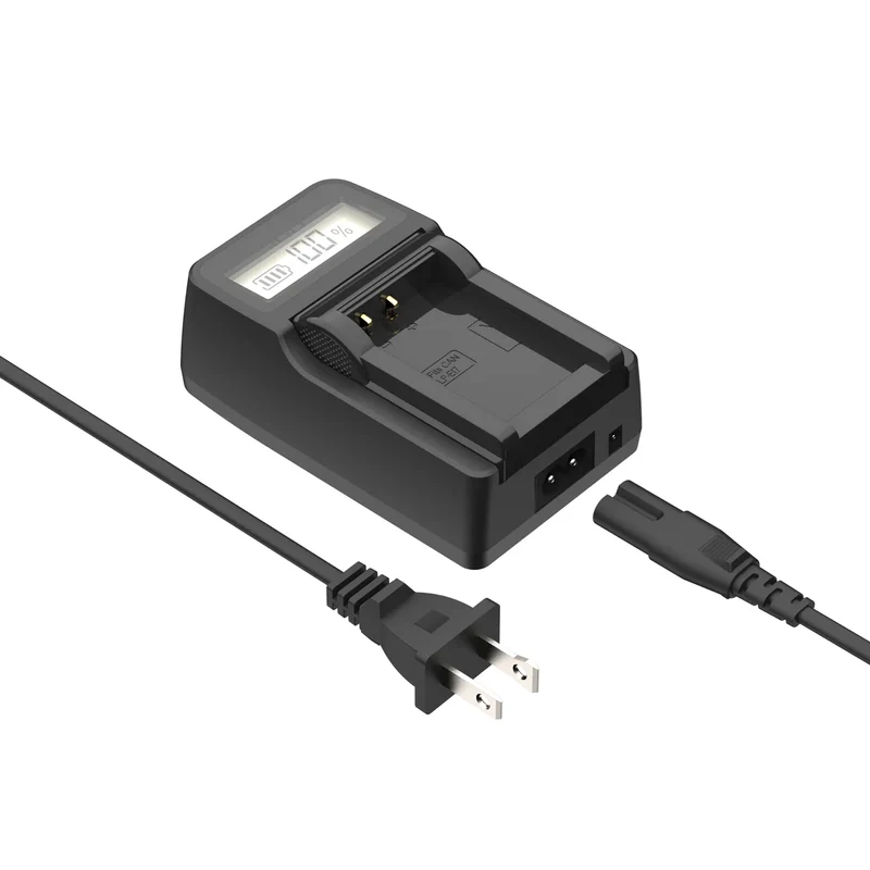 Digipower Re-Fuel Travel Camera Battery Charger for Canon