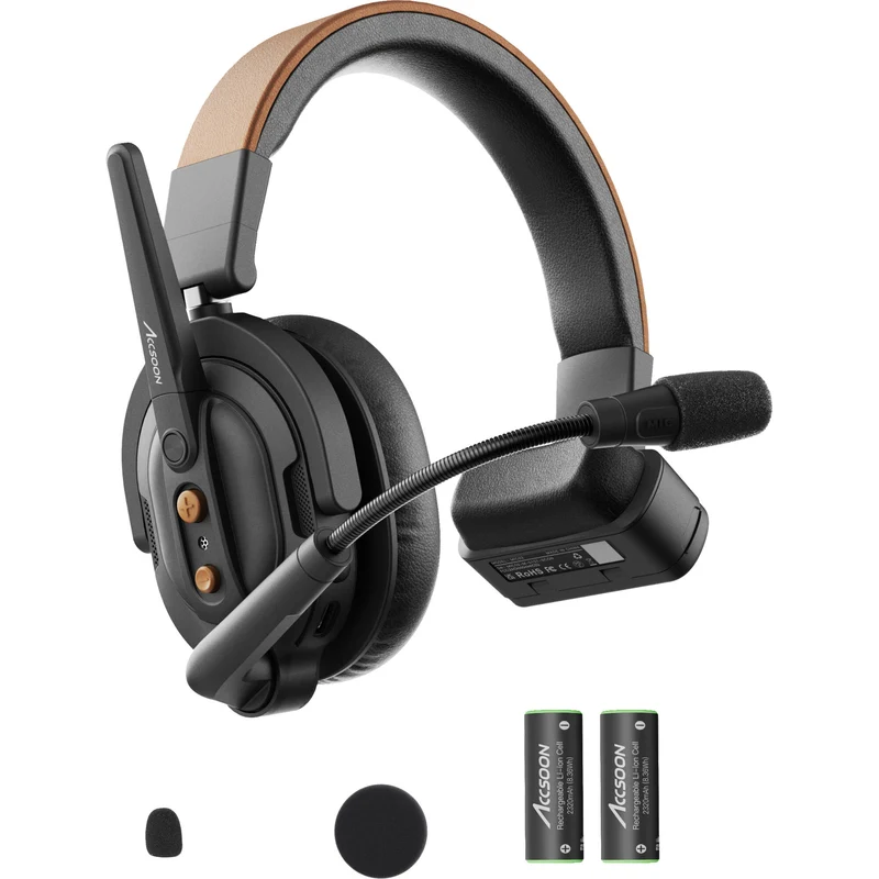 Accsoon CoMo SE 1 Host Full-Duplex Wireless Intercom Headset (2.4 GHz)