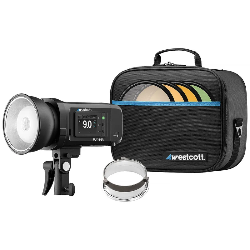 Westcott FJ400 II 400Ws Touchscreen Strobe with FJ-X3 S Trigger for Sony (Newborn Portrait Kit)