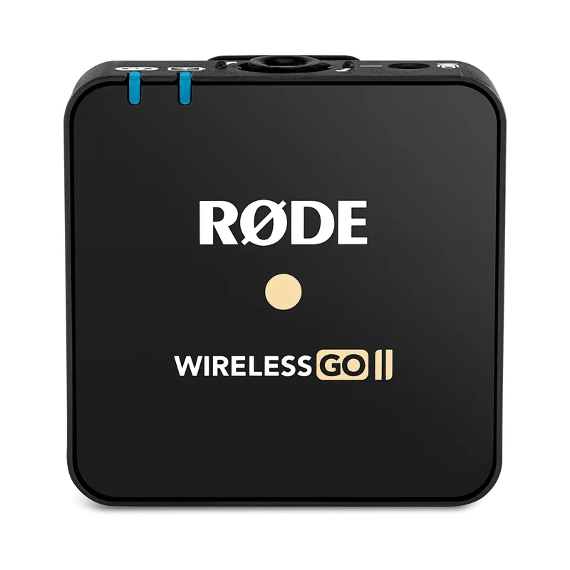 Rode Wireless GO II 2-Person Compact Digital Wireless Microphone System/Recorder (2.4 GHz, Black) - Open Box