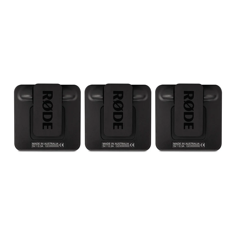 Rode Wireless GO II 2-Person Compact Digital Wireless Microphone System/Recorder (2.4 GHz, Black) - Open Box