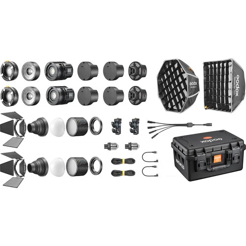Godox KNOWLED MS60Bi Bi-Color LED Light (2-Light Kit)