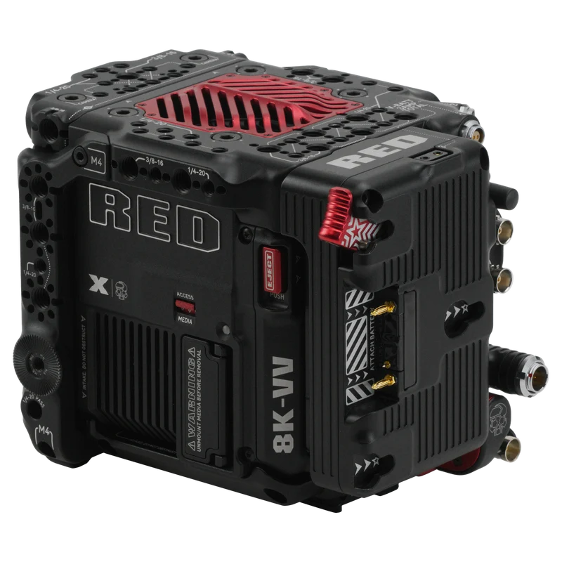 RED DIGITAL CINEMA V-RAPTOR Tactical Top Plate w/ Battery Adapter Plus (Gold Mount)