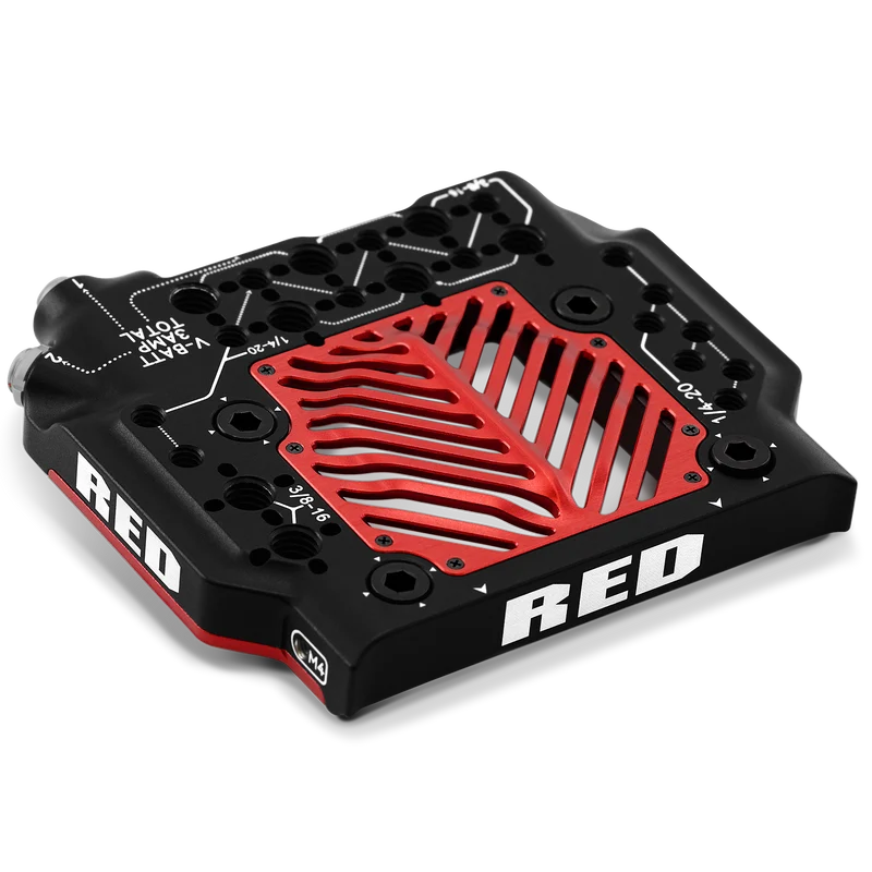 RED DIGITAL CINEMA V-RAPTOR Tactical Top Plate w/ Battery Adapter Plus (Gold Mount)