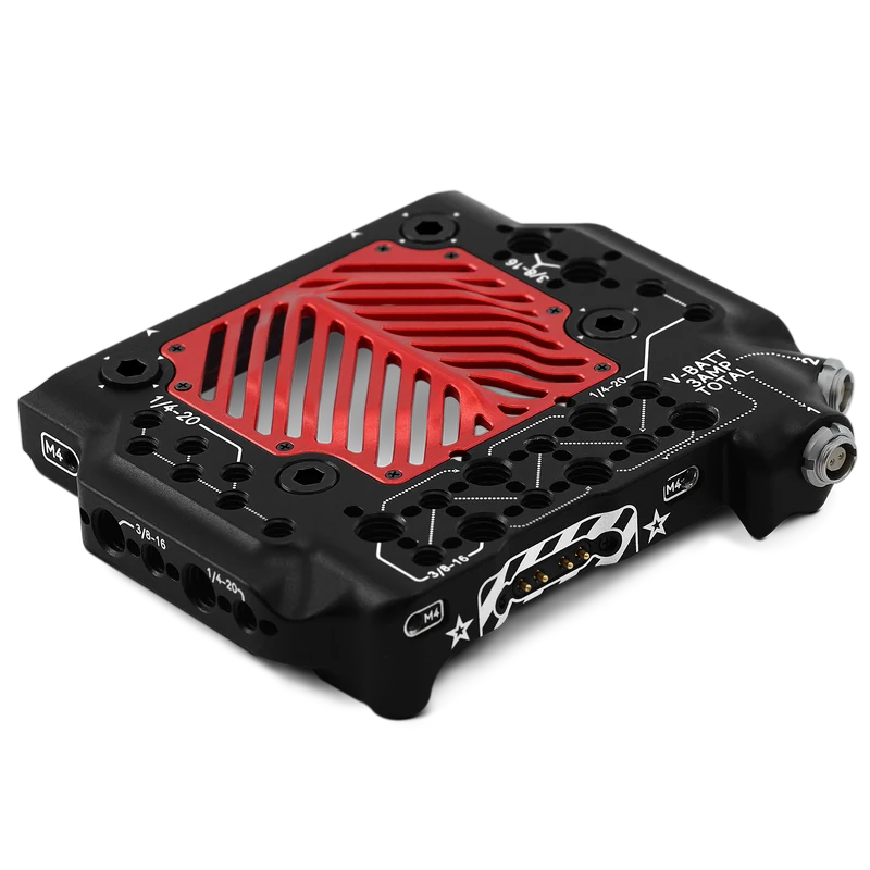RED DIGITAL CINEMA V-RAPTOR Tactical Top Plate w/ Battery Adapter Plus (Gold Mount)
