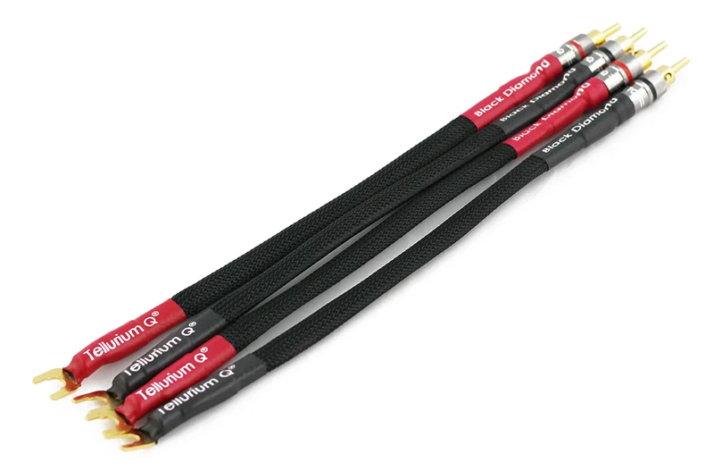 Tellurium Q DTBLKDLBS - Câbles de liaison bifilaire 30cm (la paire)