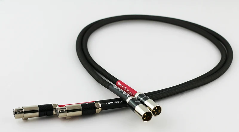 Tellurium Q DTBLKDX - Câbles XLR haut de gamme 1M-3M (la paire)