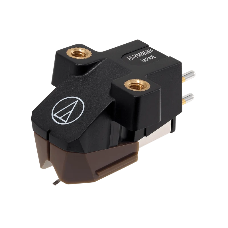 audio-technica AT-VM95SH - Cartouche à aimant mobile (Moving Magnet MM) à double aimants et stylet nu elliptique