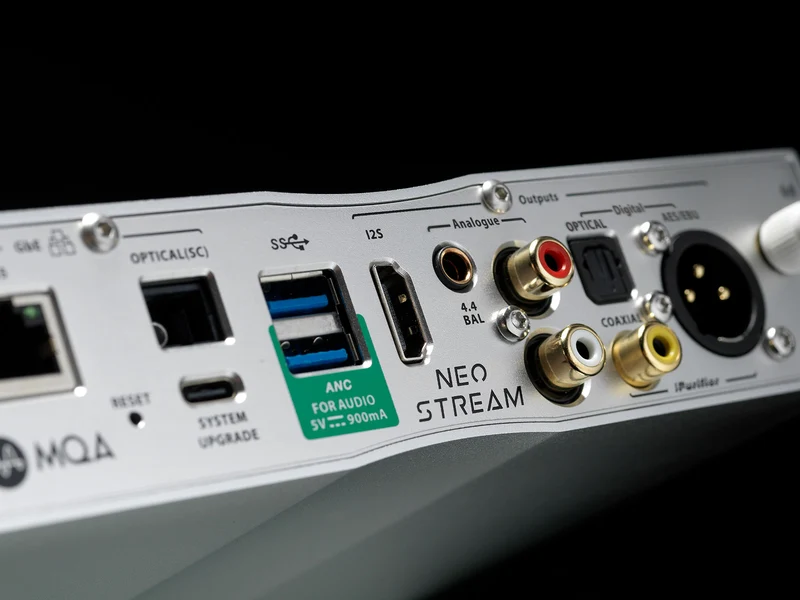iFi Audio NeoStream - Lecteur réseau avec DAC Hi-Res à 4 canaux
