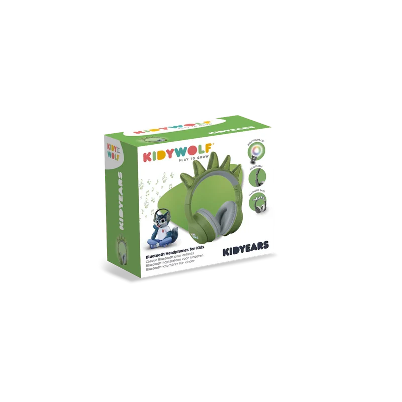 Casque audio SANS ONDES KIDYEARS DINOSAURE