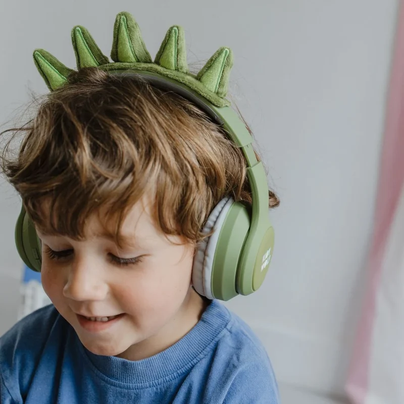 Casque audio SANS ONDES KIDYEARS DINOSAURE