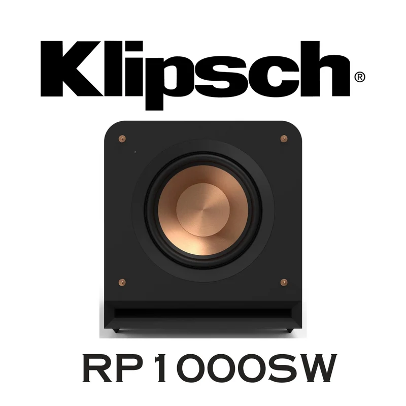 Klipsch RP1000SW - Caisson de basses 300 Watts haut-parleur de graves de 10''