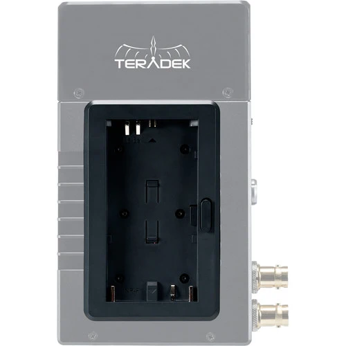Teradek Battery Adapter Plate with 2-Pin Power Cable for Canon LP-E6 & Sony L-Series