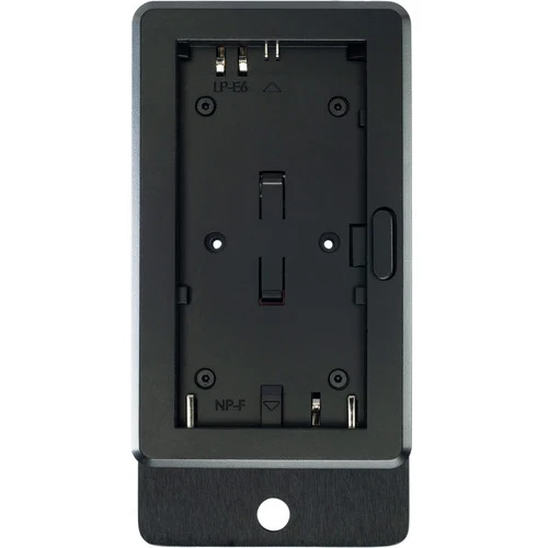 Teradek Battery Plate for Canon LP-E6 or Sony NP-F550 with Barrel Power Cable