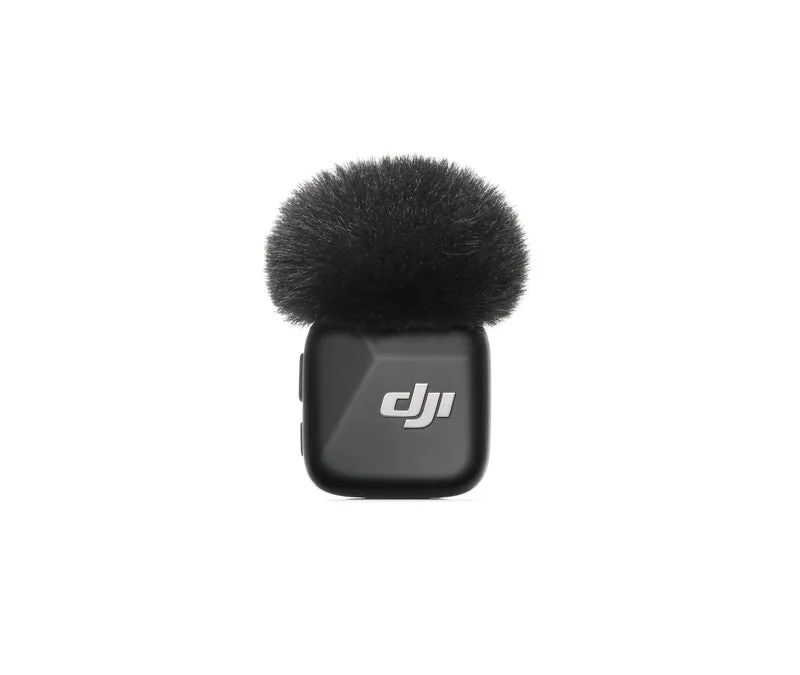 DJI Mic Mini Clip-On Transmitter with Built-In Microphone (2.4 GHz, Infinity Black)