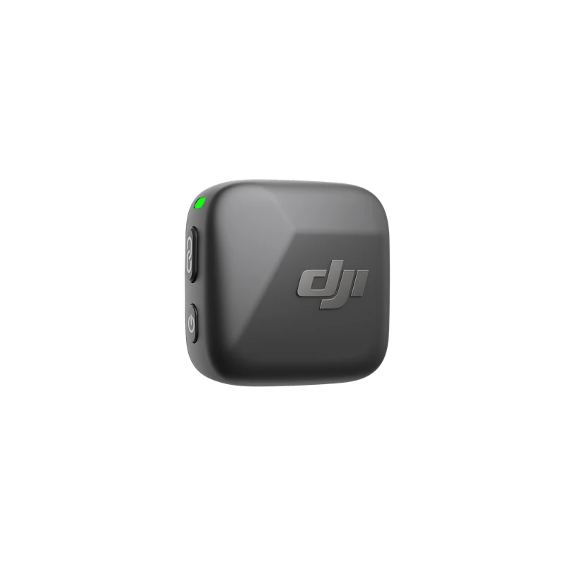 DJI Mic Mini Clip-On Transmitter with Built-In Microphone (2.4 GHz, Infinity Black)