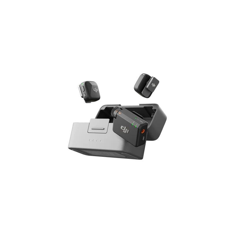 DJI Mic Mini 2-Person Compact Wireless Microphone System for Camera & Smartphone (2.4 GHz)